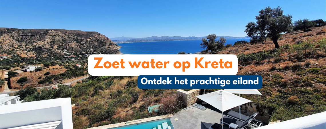 Zoet water op Kreta